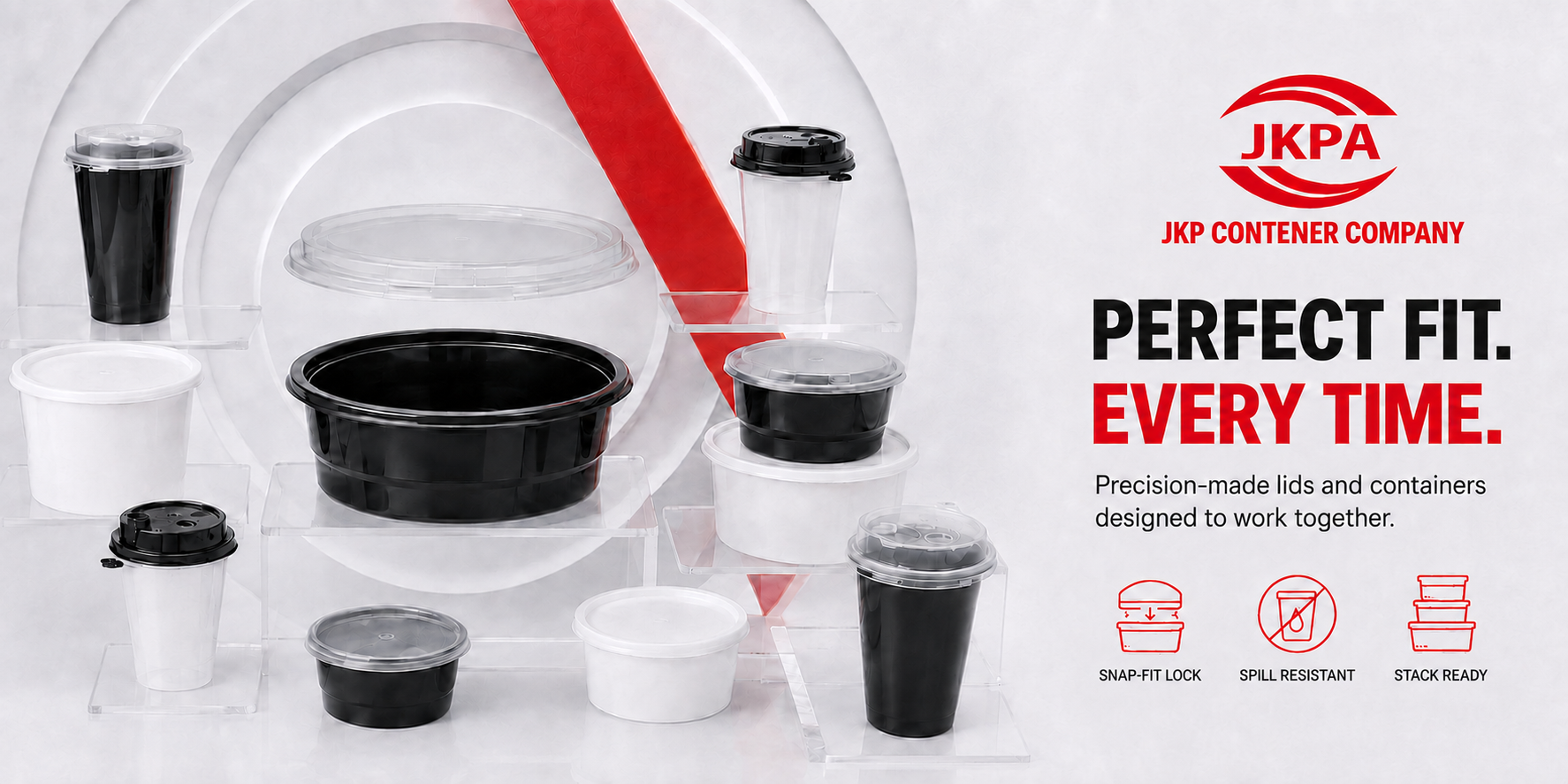 BUILT FOR EVERY BUSINESS - One dependable packaging range for every food-service need